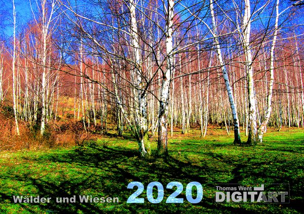 Kalender 2020 - Wälder und Wiesen